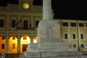 Savignano sul Rubicone Piazza Borghesi